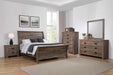 Frederick 5-piece Queen Panel Bedroom Set Weathered Oak image