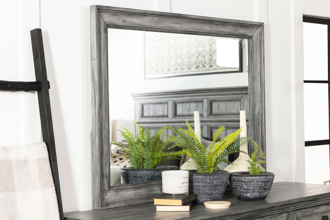 Avenue Rectangular Dresser Mirror Grey image