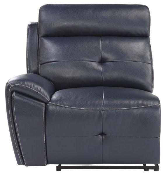 Avenue Left Side Reclining Chair in Navy 9469NVB-LR