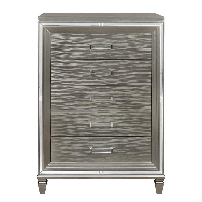 Tamsin Chest in Silver Grey Metallic 1616-9 image