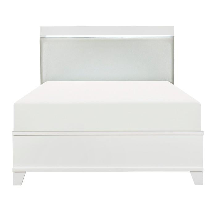 Kerren King Platform Bed in White 1678WK-1EK* image