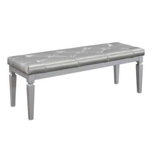 Allura Bed Bench in Silver 1916-FBH image