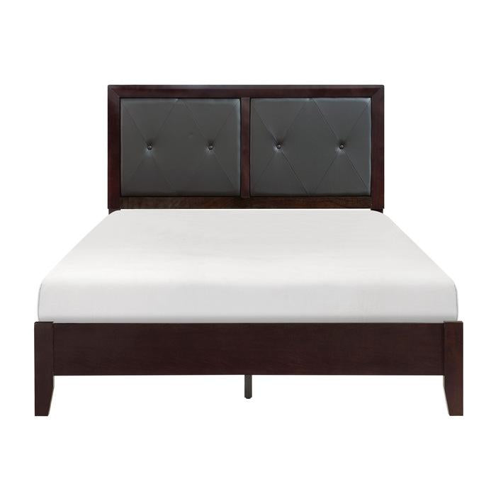 Edina Full Panel Bed in Espresso-Hinted Cherry 2145F-1 image