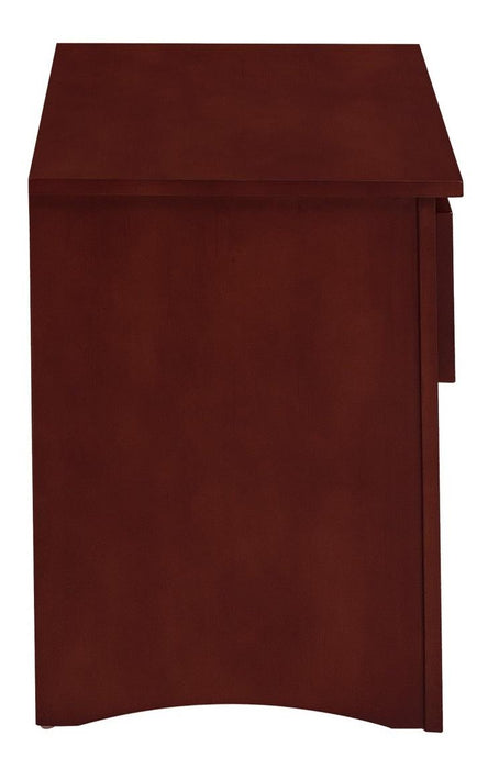 Rowe 1 Drawer Night Stand in Dark Cherry B2013DC-4